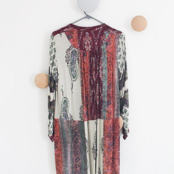 Anthropologie x Tiny Patchwork Paisley Tunic Dress - Small - Picture 4 of 7